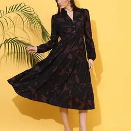 sheetal associates Women Floral Fit and Flare Dress-picture-51
