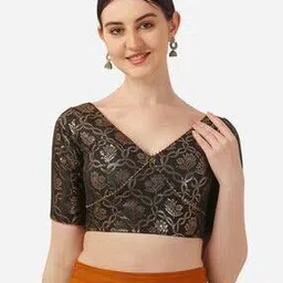 oomph! Women Back Open Blouse-picture-42