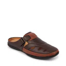 fausto Round-Toe Slip-on Sandals-picture-31