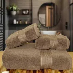 Pure Cotton Cloud Soft Bath Towel Set of 3-image-15