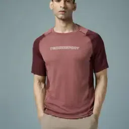 technosport Men Slim Fit Crew- Neck T-Shirt-picture-16