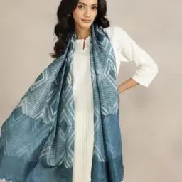 fabindia Women Tie and Dye Stole-picture-31