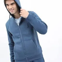 dogman Men Regular Fit Hoodie with Zip-Front-picture-17
