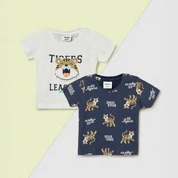 max Boys Printed T-Shirt - Pack of 2-picture-11