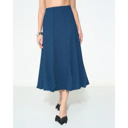 honey by pantaloons Women Pleated A-Line Skirt image 1