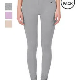 brida PAck of 3 Women Leggings with Elasticated Waist-picture-22