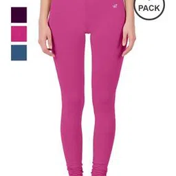 brida Pack of 3 Women Leggings with Elasticated Waist-picture-10