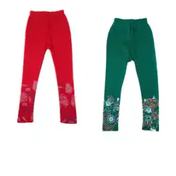 indiweaves Pack of 2 Floral Print Leggings-picture-31