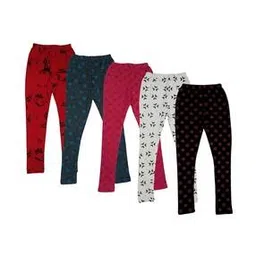 indiweaves Pack of 5 Floral Print Leggings-picture-43