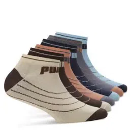 puma Pack of 6 Striped Ankle-Length Socks-picture-49