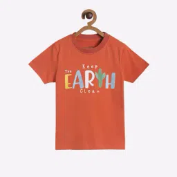 mini klub Typographic Print Round-Neck T-shirt image 1