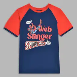 Raglan Sleeve Typographic T-shirt-image-0