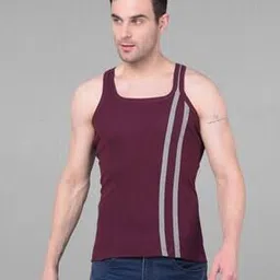 dollar bigboss Men Solid Cotton Racerback Styled Gym Vest-picture-11