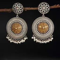 fabindia Women Danglers Earrings-picture-10