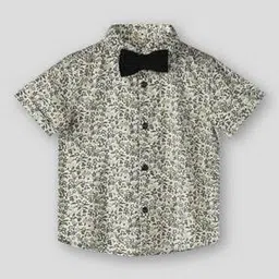 AOP Floral Print Cotton Shirt-image-51