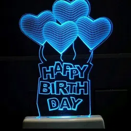 talgo RGB Optical Illusion 3D Night Lamp image 1