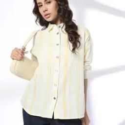 dnmx Women Striped Relaxed Fit Shirt-picture-35