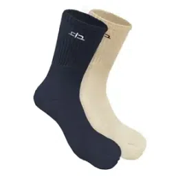 heelium Women Pack of 2 Ribbed Mid-Calf Length Socks-picture-12