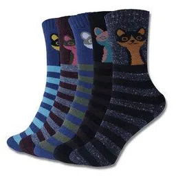 dollar socks Boys Pack of 5 Striped Socks-picture-43