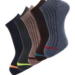 dollar socks Pack of 5 Ankle-Length Socks-picture-14
