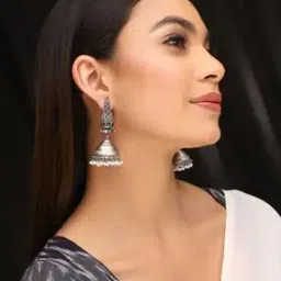 priyaasi Cone-Shaped Jhumka Earrings-picture-37