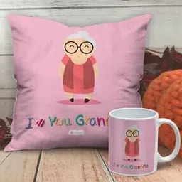 indigifts Graphic Print Cushion Cover with Coffee Mug-picture-12