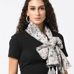 matchitt Women Printed Scarves with Tassels-picture-24
