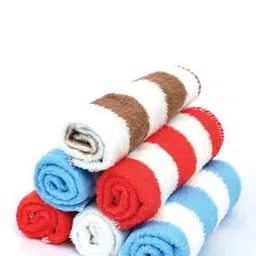 jars collections Pack of 6 Striped Face Towels-picture-37