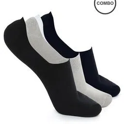 crusset Pack of 3 Solid No-show Socks-picture-11