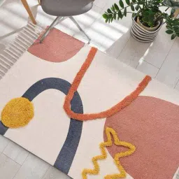 urban space Graphic Print Anti Skid Carpet image 1