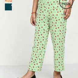 indiweaves Pack of 3 Floral Print Pyjamas-picture-34