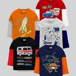 kuchipoo Pack of 5 Printed T-shirt-picture-51