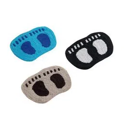 Set of 3 Anti Skid Cotton Door Mat 16"x24"-image-68