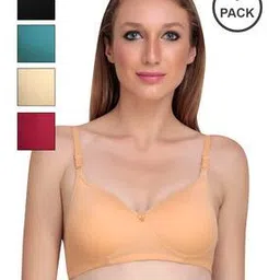 liigne Pack of 5 Non-Padded Bras-picture-36