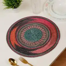 hosta homes Crochet Round-Shaped Placemat-picture-46
