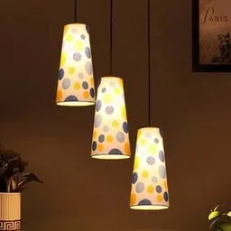 devansh Set of 3 LED Compatible Cluster Hanging Lamps-picture-18