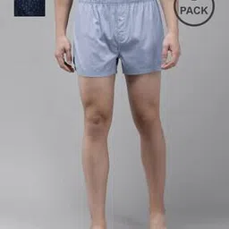 the bear house Men Pack of 2 Printed Boxers with Elasticated Waist-picture-23