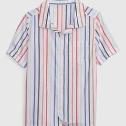 gap kids Striped Cotton Shirt-picture-36