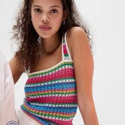 gap Women Crochet-Knit Square-Neck Tank Top-picture-13