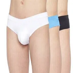 la intimo Pack of 3 Regular Briefs with Elasticated Waist-picture-28