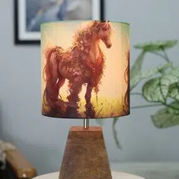 homesake Wooden Table Lamp with Shade-picture-51