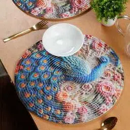 soknack Set of 4 Printed Table Placemats-picture-49