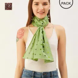 trend arrest Women Floral Scarf image 1