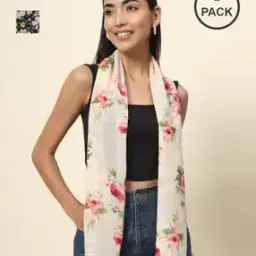 trend arrest Women Floral Scarf-picture-49