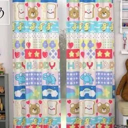 chhavi india Pack of 2 250 TC Door Curtains-picture-16