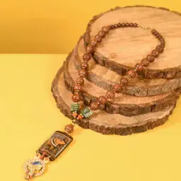 aakriti art creations Handcrafted Beaded Long Necklace-picture-13