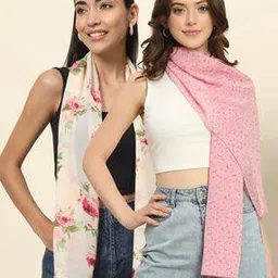 trend arrest Women Floral Scarf-picture-17