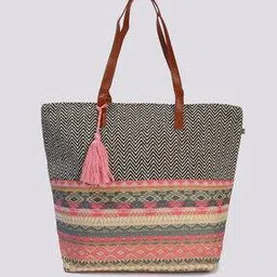 avaasa Women Chevron Print Tote Bag-picture-51
