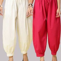 clora creation Pack of 2 Women Salwar with Elasticated Waist-picture-19