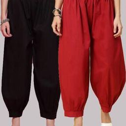 clora creation Pack of 2 Women Salwar with Elasticated Waist-picture-27